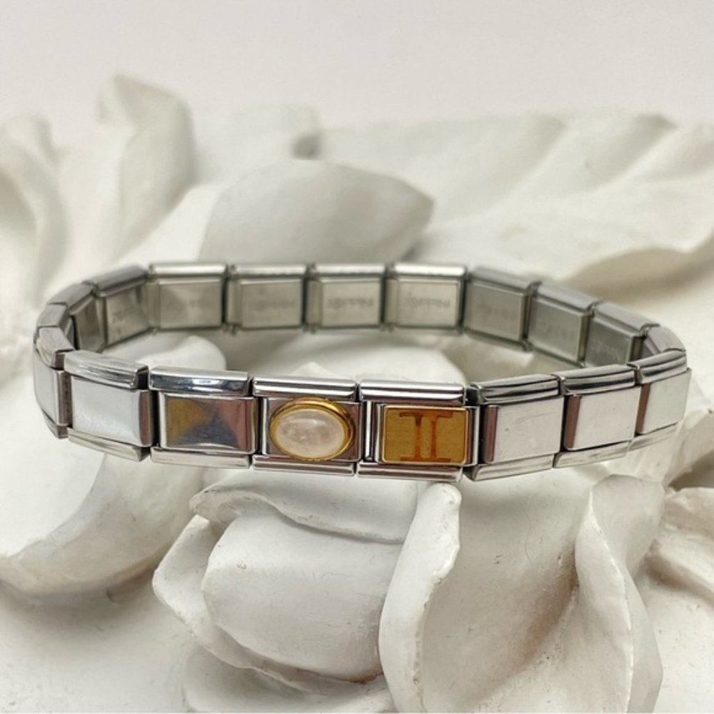 Zoppini Charm Bracelet with Two Charms